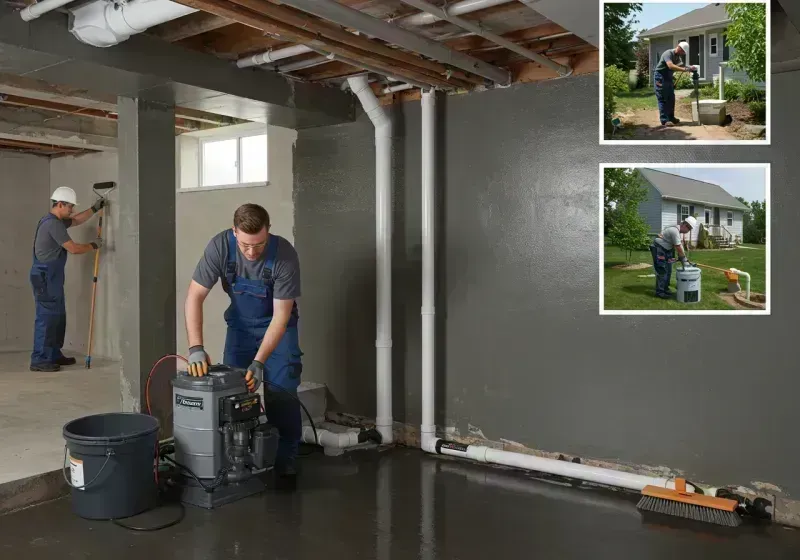 Basement Waterproofing and Flood Prevention process in Lockport, IL